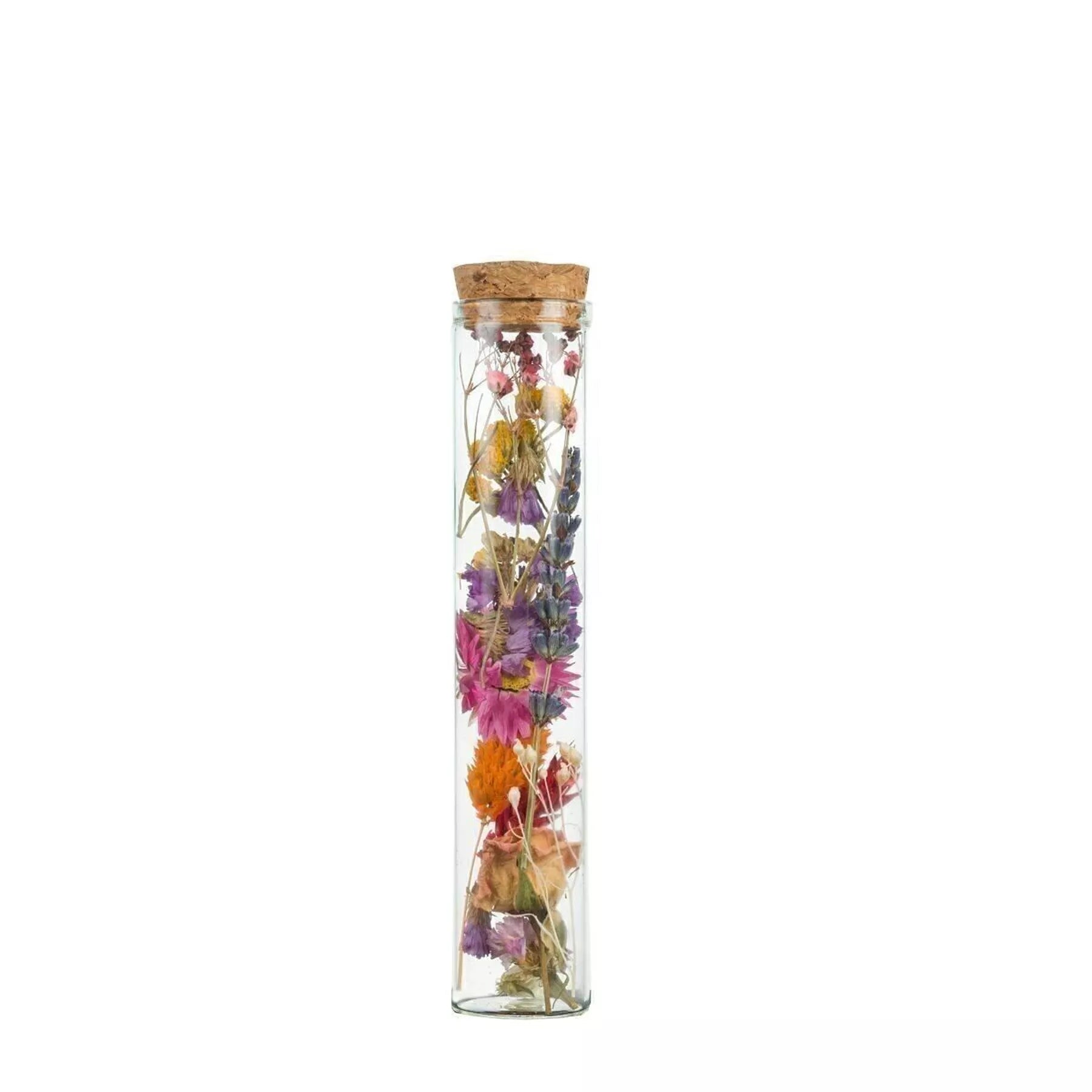 Wish bottle gedroogde bloemen