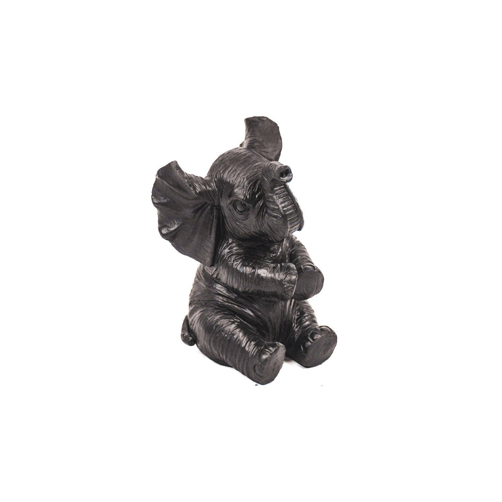 Decoratie olifant - Zwart