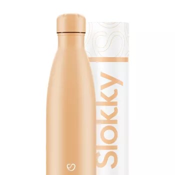 Slokky RVS drinkfles - 500 ml - verkrijgbaar in diverse kleuren - houdt dranken 12 uur warm en 24 uur koud