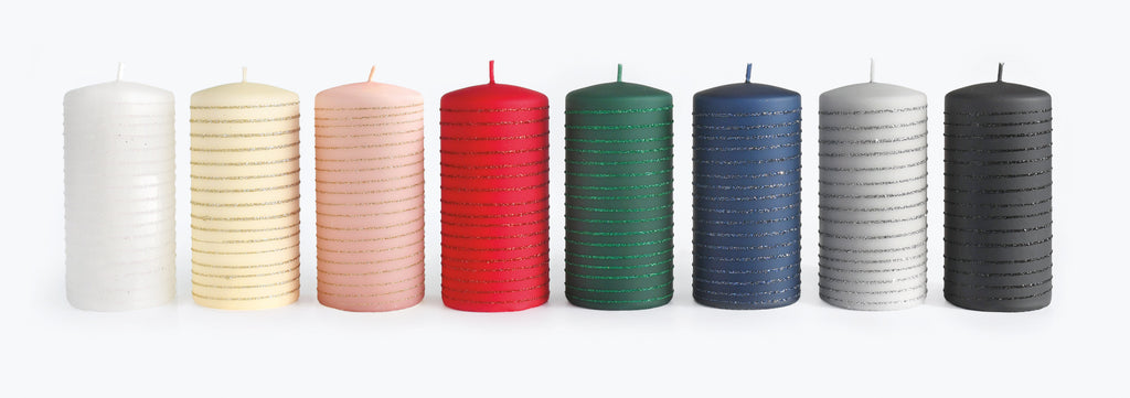 Andalo kaarsen - Diverse afmetingen en kleuren