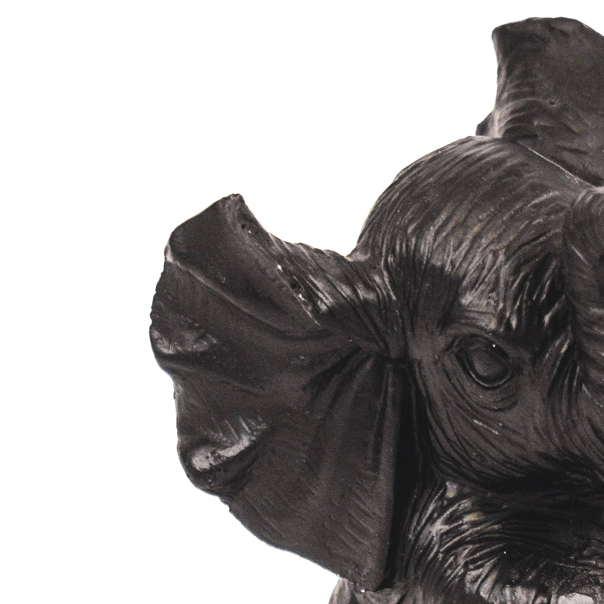 Decoratie olifant - Zwart